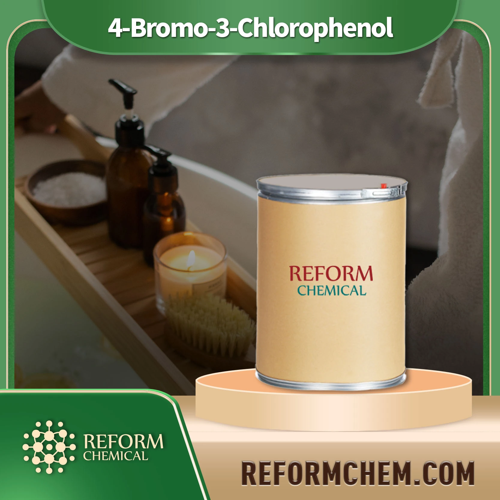 4 bromo 3 chlorophenol13631 21 5