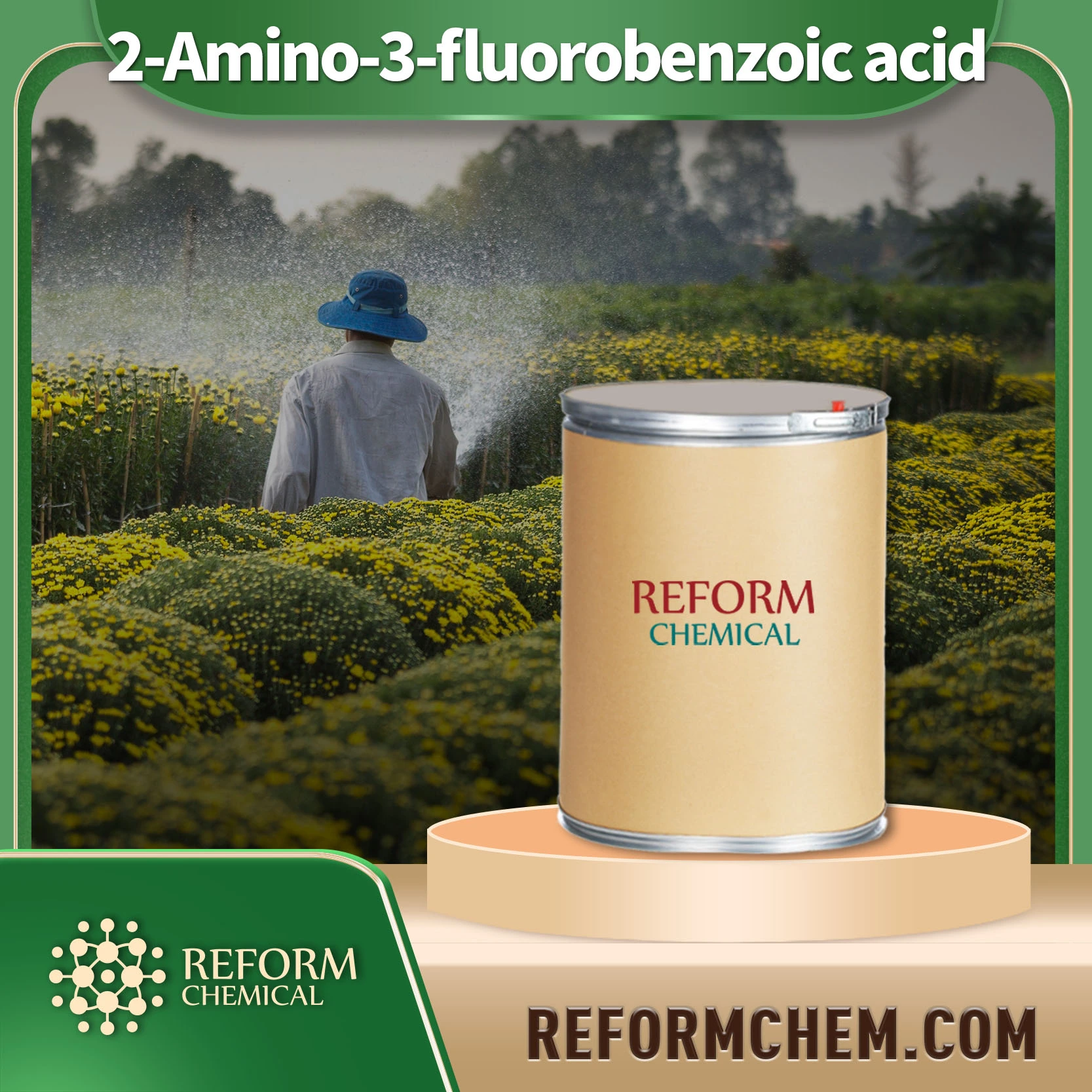 2 amino 3 fluorobenzoic acid 825 22 9