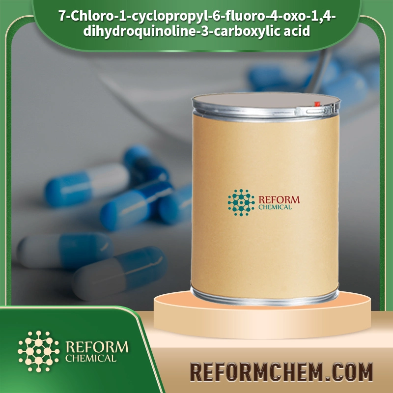 7 chloro 1 cyclopropyl 6 fluoro 4 oxo 14 dihydroquinoline 3 carboxylic acid