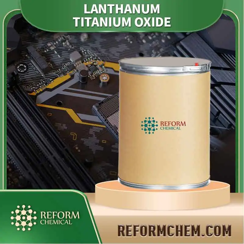 lanthanum titanium oxide 12031 47 9